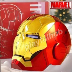 Autoking Iron Man Mask Mk5 1:1 Helmet Wearable Voice Touch Cosplay Props Jarvis