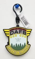 2025 Monogram 3″ HBO IT: Welcome To Derry “Derry Air Force Base Badge” Bag Clip
