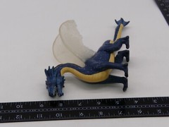 Mojo Sea Dragon Fantasy Figure Toy Figurine Monster Blue Winged Dinosaur