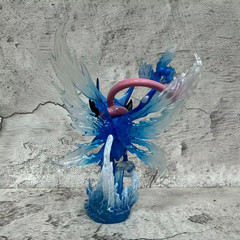 Ash Greninja Style Figure 12cm Blue Ninja Frog PVC Action Figurine Model Toy