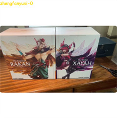 Official LoL League of Legends Rakan / XAYAH 1/7 Statue Figure Model Toy Collect