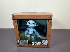 Plunderlings FERAL ZOMBONE 1/12 Scale White 4″ Action Figure Lone Coconut