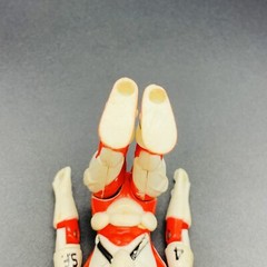 Vintage 1994 Lanard The Corps Star Force 3.75″ Action Figure Only Red White Used