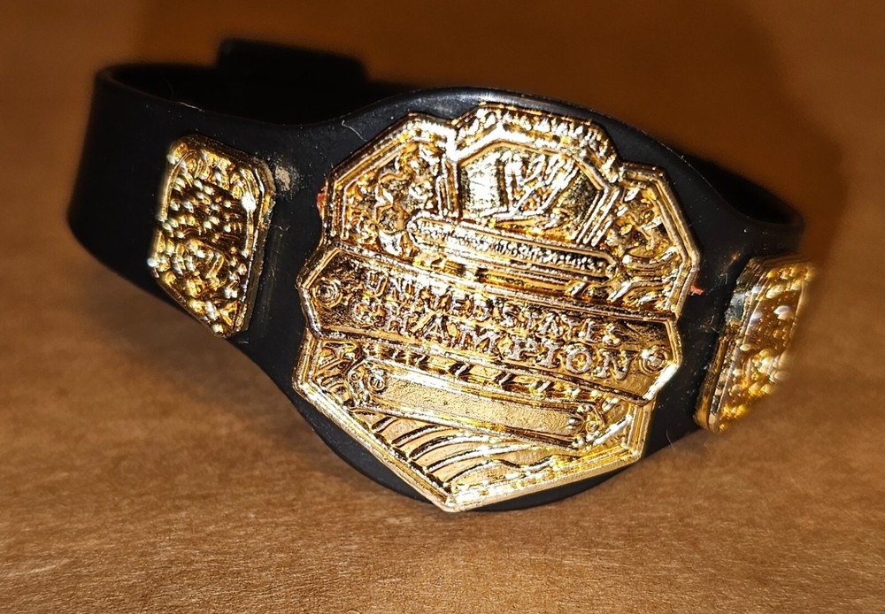 JAKKS WWF WWE US United States Wrestling Championship Figure Belt