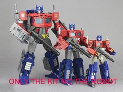 Matrix Workshop 13 Weapon Gun Upgrade Kit For Ops Prime Voyager Leader IN STOCK