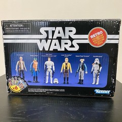 Star Wars Retro Collection 6-Pack a New Hope Luke Skywalker Han Solo Sandtrooper