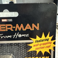 2019 Sony Spider-Man Far From Home Stealth Figure Blu-ray Pack Suction Cup New