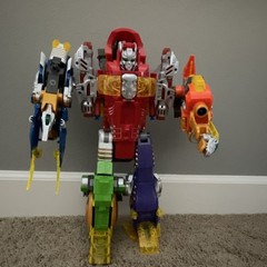 Dino Robots 5pc Dinosaur Transforming Action Figure Set, Plastic, Multicolor