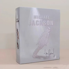 14Cm Michael Jackson White Clothes Moon Walk Action Figures Joint Model Desktop