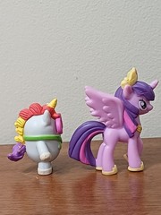 My Little Pony 2 In MLP Mini Figures And Roblox Unicorn Cat Figurine Set Of Two