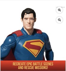 DC Comics SUPERMAN, 12-inch Superhero Action Figure, for Ages 4 and up
