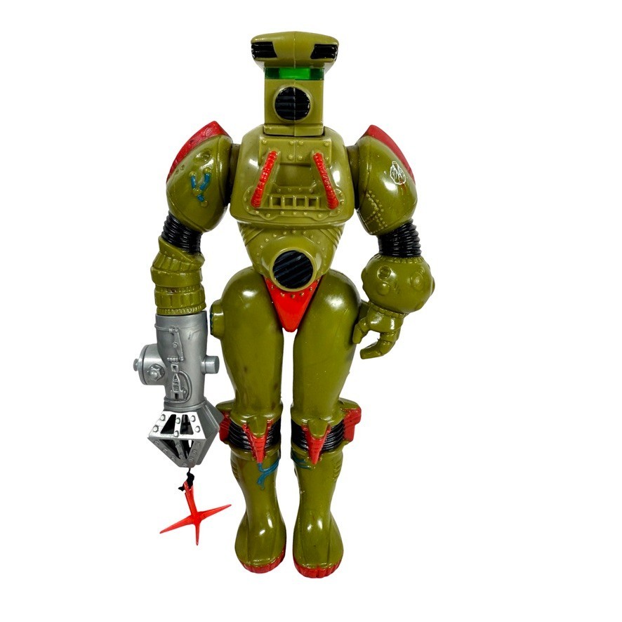 Vintage Inhumanoids Action Figure Herc Armstrong Hasbro 1986 99% Complete