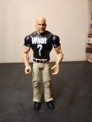 Mattel WWE Stone Cold Steve Austin 2011 WHAT ? Figure Smoking skull Free Ship