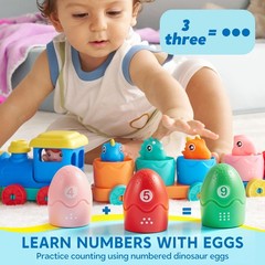 Learning Toy for Toddlers 1 2 3 Years Old, Counting, Matching & Sorting Monte…
