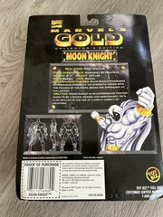 TOY BIZ MARVEL’S GOLD COLLECTOR’S EDITION MOON KNIGHT NEW ON CARD