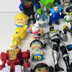 42 Assorted Toy Figurines Action Figures PJ Masks Paw Patrol & More Junk Drawer