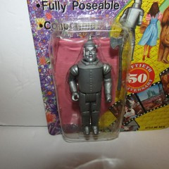 Tin Man The Wizard of Oz 50th Anniversary Vintage 4” Action Figure New Worn Card