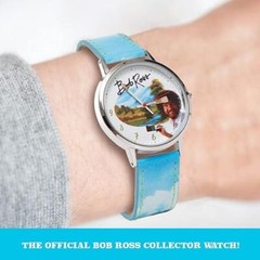 Bob Ross Collectors Analog Watch Licensed Retro Pop Culture Painter Mighty Mojo