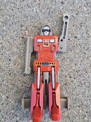 1984 TONKA GoBots Water Walk #32 Friendly Robot Float Plane On OPENED CARDBACK