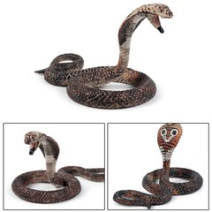 Mini Naja Cobra Snake 1.5″ Fake Realistic Model Toy Figure Collector Gift Kids