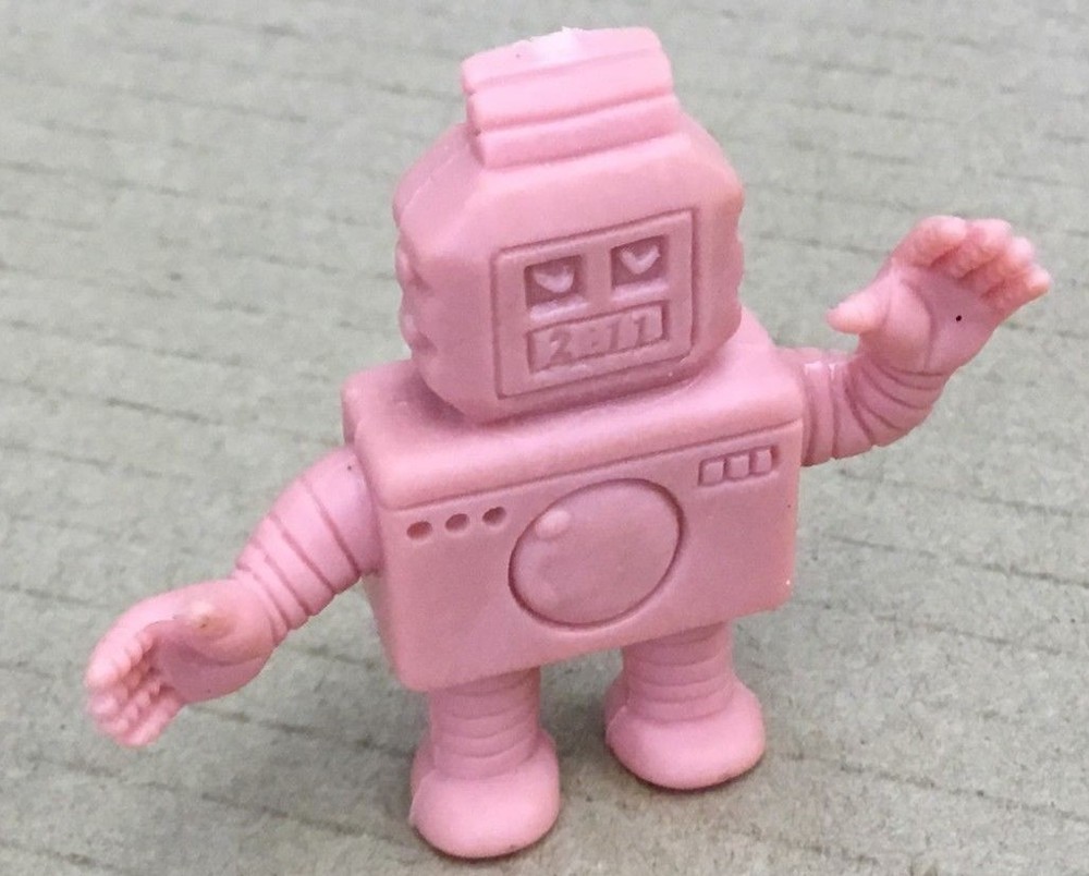 80’s M.U.S.C.L.E. Men Kinnikuman Flesh Color 2″ Watchman Figure #089 Mattel