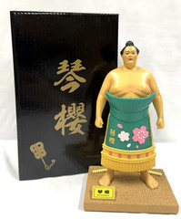 Sumo Wrestler Figure Doll Hot Gift Set Kotozakura,Atamifuji,Ura Size 7.9 in
