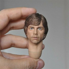 1:6 Luke Skywalker Mark Hamill Head Sculpt For 12inch Male HT doll Figure Body
