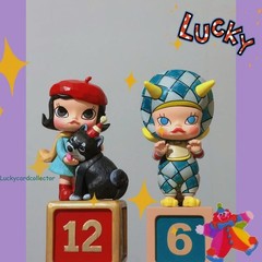 Molly Anniversary Statues Classical Retro Series Confirmed Blind Box Figures HOT