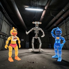 Jazwares Five Nights at Freddy’s Endo-02 Highscore Toy Chica Collector Figure