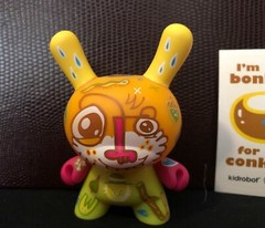 Jon Burgerman COUNTRY GARDUNNY Ye Olde English DUNNY 2008 Kidrobot 2/25
