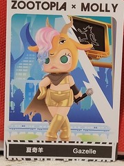 POP MART MOLLY x Zootopia Co-branded Series Confirm Figure Gazelle