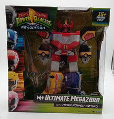 Mighty Morphin Power Rangers Re-Ignition ULTIMATE MEGAZORD NEW/BOX DAMAGE