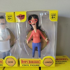 Bob’s Burgers 4″ Figures By Culturefly SET OF 5 Tina Louise Gene Linda Bob NEW