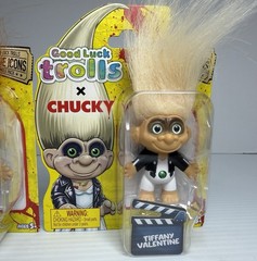 Good Luck Trolls X Child’s Play: Chucky Movies: Chucky & Tiffany 2 Figure Set