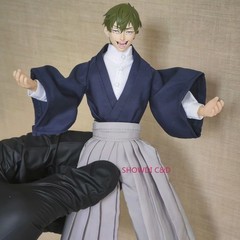 1/12 Jujutsu Kaisen Zenin Naoya Head Carving For 6″ Romankey VTOYS Figure Body