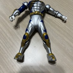 VTG Bandai Power Rangers Wild Force SILVER Ranger Spin Morphin Action Figure