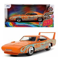 Jada Toys I Love The 60’s 1:24 1969 Dodge Charger Daytona Die-Cast Car, Toys NEW