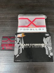 Fansproject TFX-04C Clear Protector | TF Clear Hot Rod/Prime | TFX-05 Sidearm