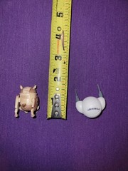 Astro Boy The Movie Trashcan and Weapons Drone Action Figure