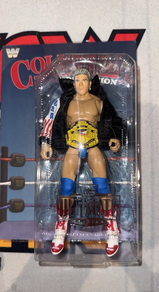 Custom Mattel WCW ULTIMATE EDITION THE NATURAL DUSTIN RHODES WWE
