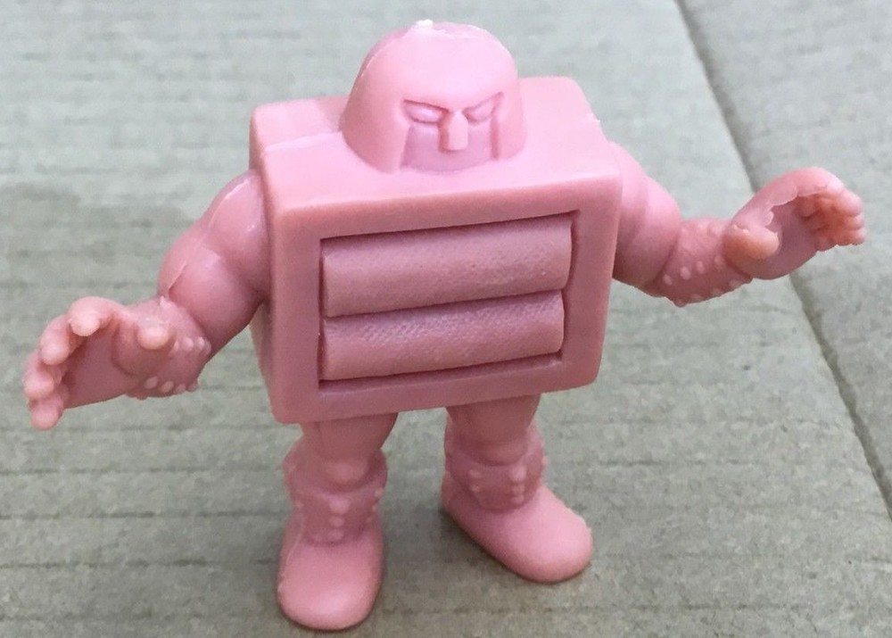 80’s M.U.S.C.L.E. Men Kinnikuman Flesh Color 2″ Rollerman Figure #117 Mattel