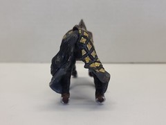 Papo Medieval Knight Action Figure Fantasy Cavalry Horse Bull Black Gold Ox Cow