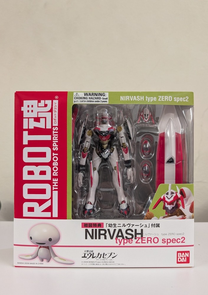 Bandai Robot Spirits Nirvash Type ZERO Spec 2 Eureka Seven Action Figure NEW