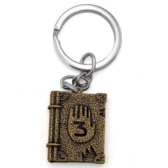 JOURNAL 3 Gravity Falls 1.5 in. Key Chain (Animation KeyChain Charm Pendant)