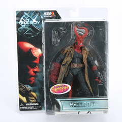Hellboy Battle Damaged HB 7″ Action Figure Exclusive 1/12 Scale Doll Horn Toys