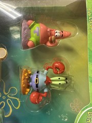 Nickelodeon Spongebob Gift Pack 4 Figure Set Mattel 2002 Vintage RARE