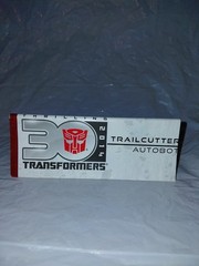 Used Transformers Thrilling 30 Trailcutter Complete Hasbro 2013 Deluxe Class