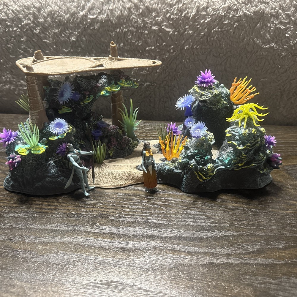 Avatar The Way of Water Metkayina Reef Playset Tonowari Ronal McFarland