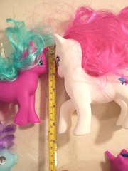Lot Of Hasbro My Little Ponies Various Sizes