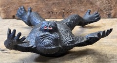 Vintage Hong Kong Soft Vinyl King Kong Gorilla Monster Figure Kaiju Sofubi Style